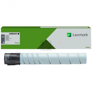 24B6845 / schwarz / original LEXMARK Toner schwarz / 24B6845 / 30000 S.