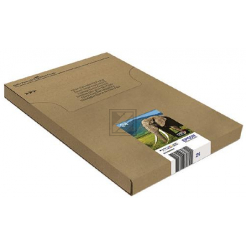 C13T24284510 // 24 / schwarz / original EPSON Tintenpatrone MultiPack / C13T24284510 / 360 S.