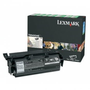 T654X80G // bk // orig. / Toner f. Lexmark T654 / T654X80G / 36.000 Seiten