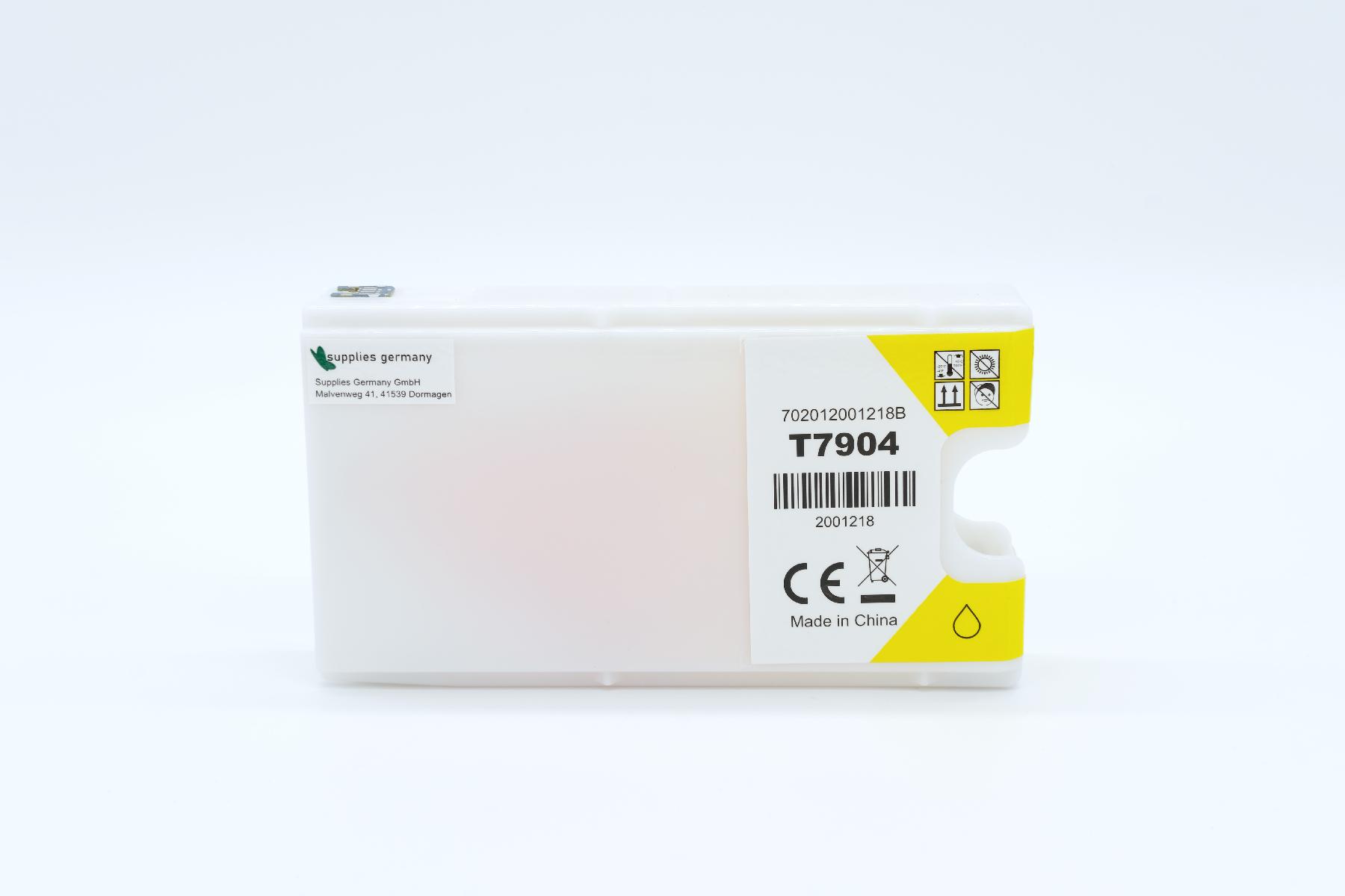 Alternativ Tinte Yellow für Epson / C13T79044010 / 25ml