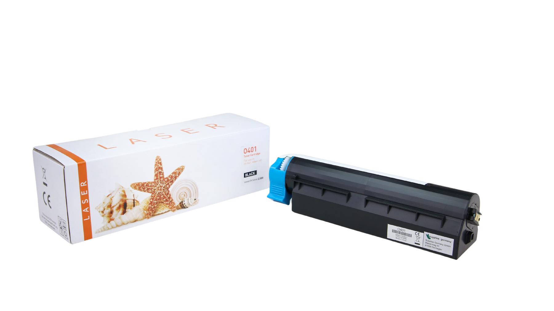 Alternativ Toner Black für OKI / 44992402 / 2.500 Seiten
