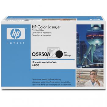 Q5950A // 643A / schwarz / original HP Toner schwarz / Q5950A / 11000 S.