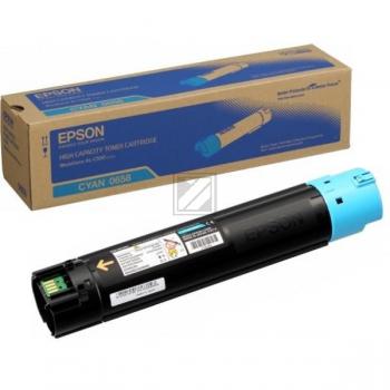 C13S050658 // 0658 / cyan / original EPSON Toner cyan / C13S050658 / 13700 S.