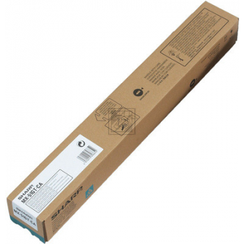 MX51GTCA // Cyan // original // Sharp // Toner f. / MX51GTCA / 18.000 Seiten