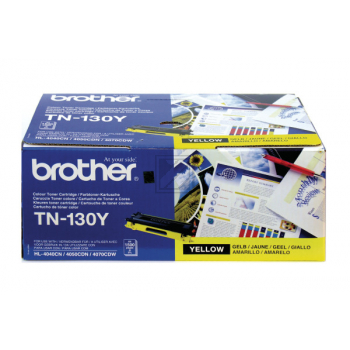 TN130Y / gelb / original BROTHER Toner gelb / TN130Y / 1500 S.