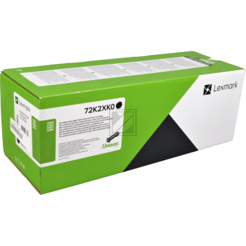 72K2XK0 / schwarz / original LEXMARK Toner schwarz / 72K2XK0 / 33000 S.