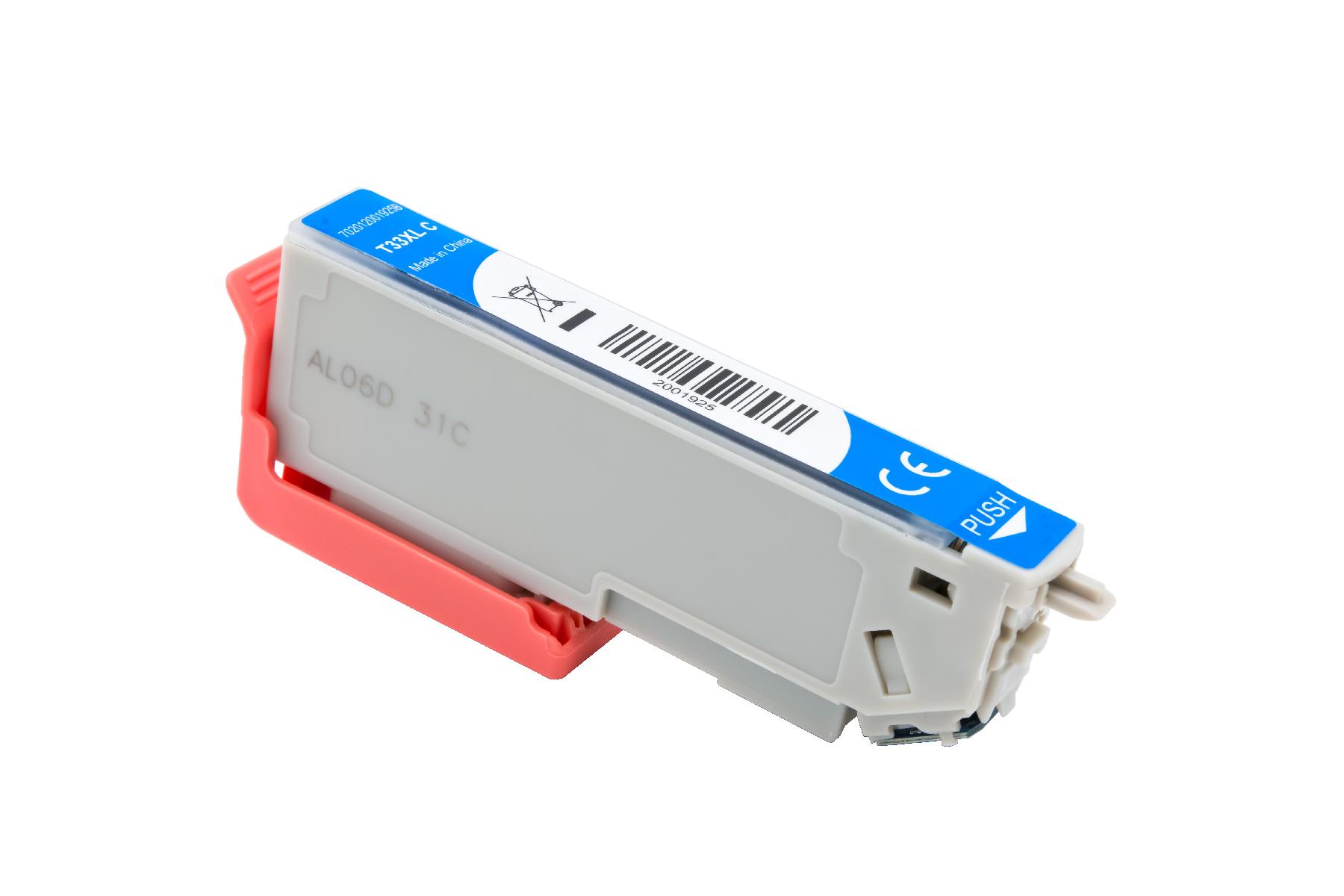 Alternativ Tinte Cyan für Epson / C13T33624010 / 12ml