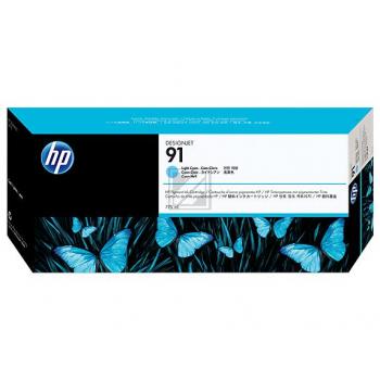 C9470A // 91 / cyan / original HP Tintenpatrone cyan hell / C9470A / 775.00 ml