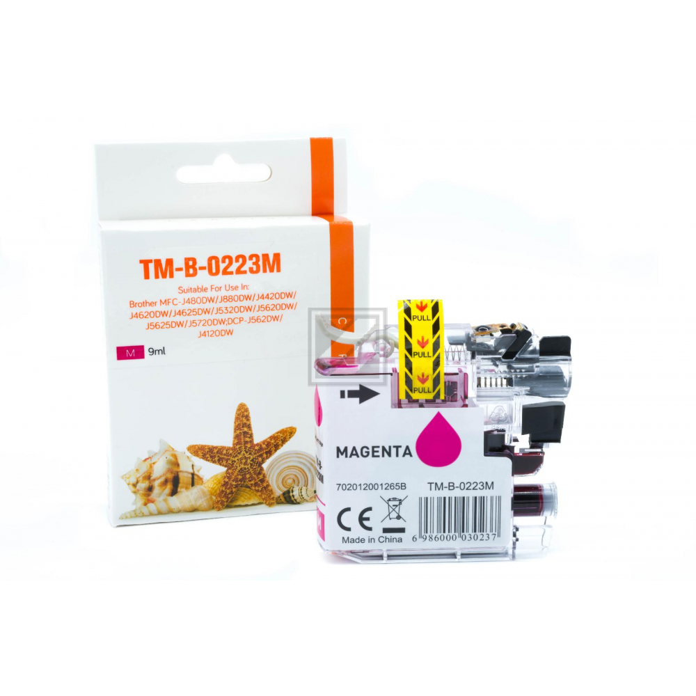 Alternativ Tinte Magenta für Br / LC223M / 9ml