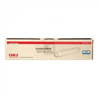 42918915 / cyan / original OKI Toner cyan / 42918915 / 15000 S.