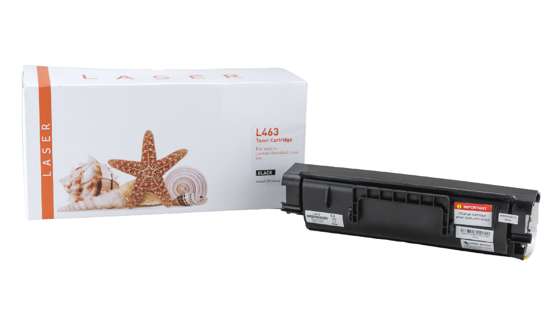 Alternativ Toner Black für Lexmark  / X463X11G / 15.000 Seiten