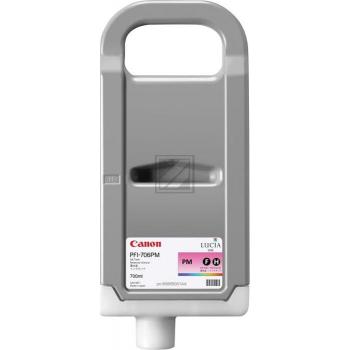 6686B001 // PFI706PM / magenta / original CANON Tintenpatrone magenta hell / 6686B001 / 700.00 ml