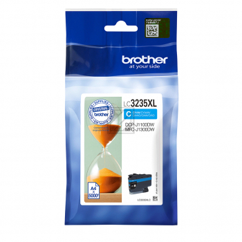 LC3235XLC / original BROTHER Tintenpatrone cyan / LC3235XLC / 5000 S.