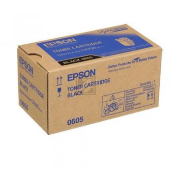 C13S050605 // 0605 / schwarz / original EPSON Toner schwarz / C13S050605 / 6500 S.
