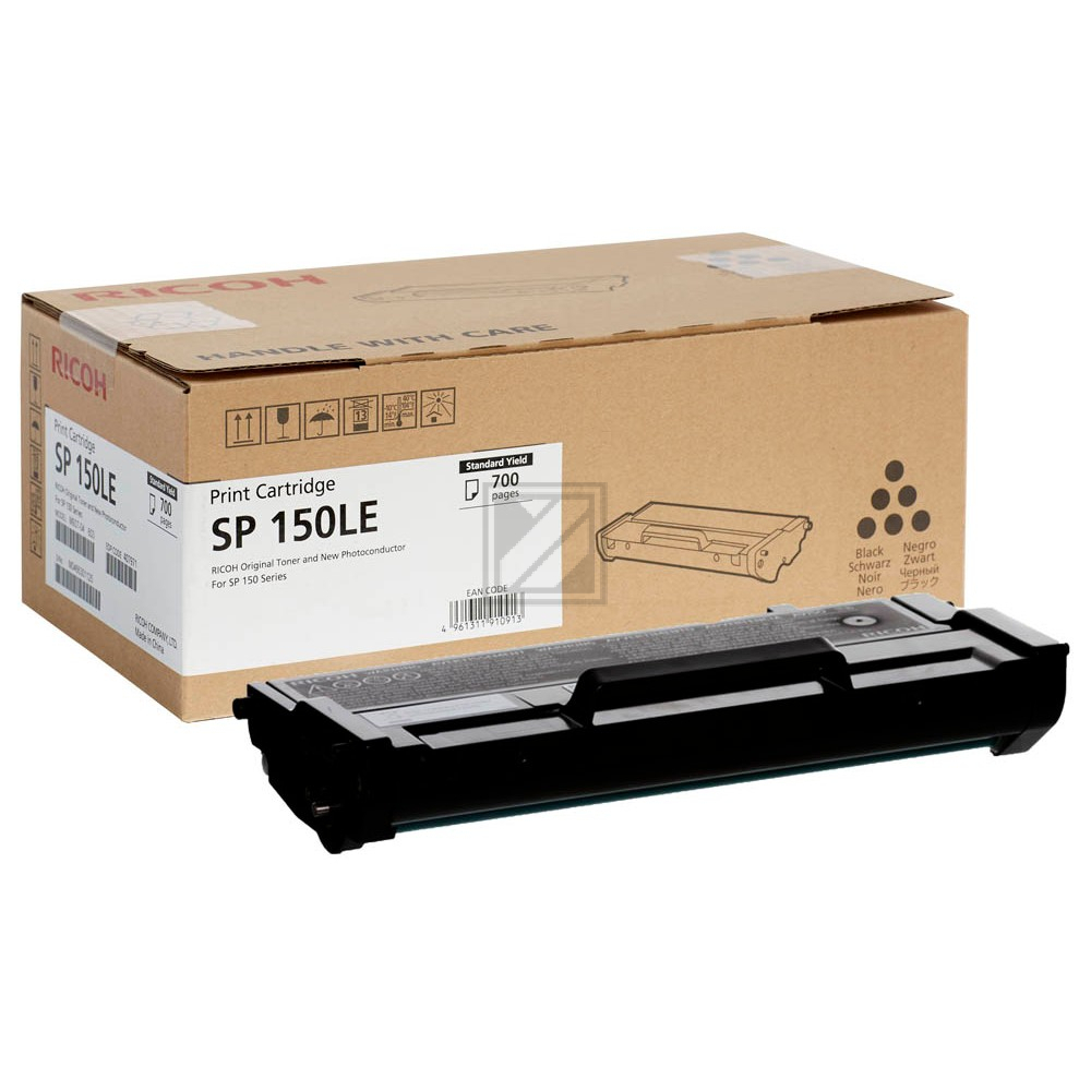 407971 // TYPE150LE / original RICOH Toner schwarz / 407971 / 700 S.