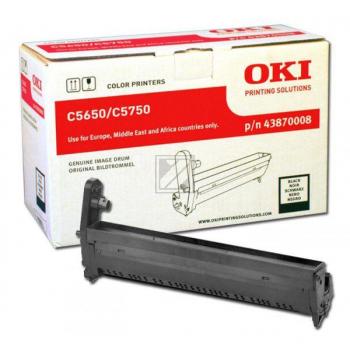 43870008 / schwarz / original OKI Drum Kit / 43870008 / 20000 S.