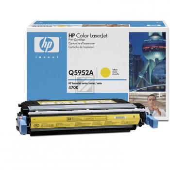 Q5952A // 643A / gelb / original HP Toner gelb / Q5952A / 10000 S.