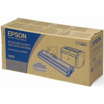 C13S050523 // 0523 / schwarz / original EPSON Toner schwarz / C13S050523 / 3200 S.