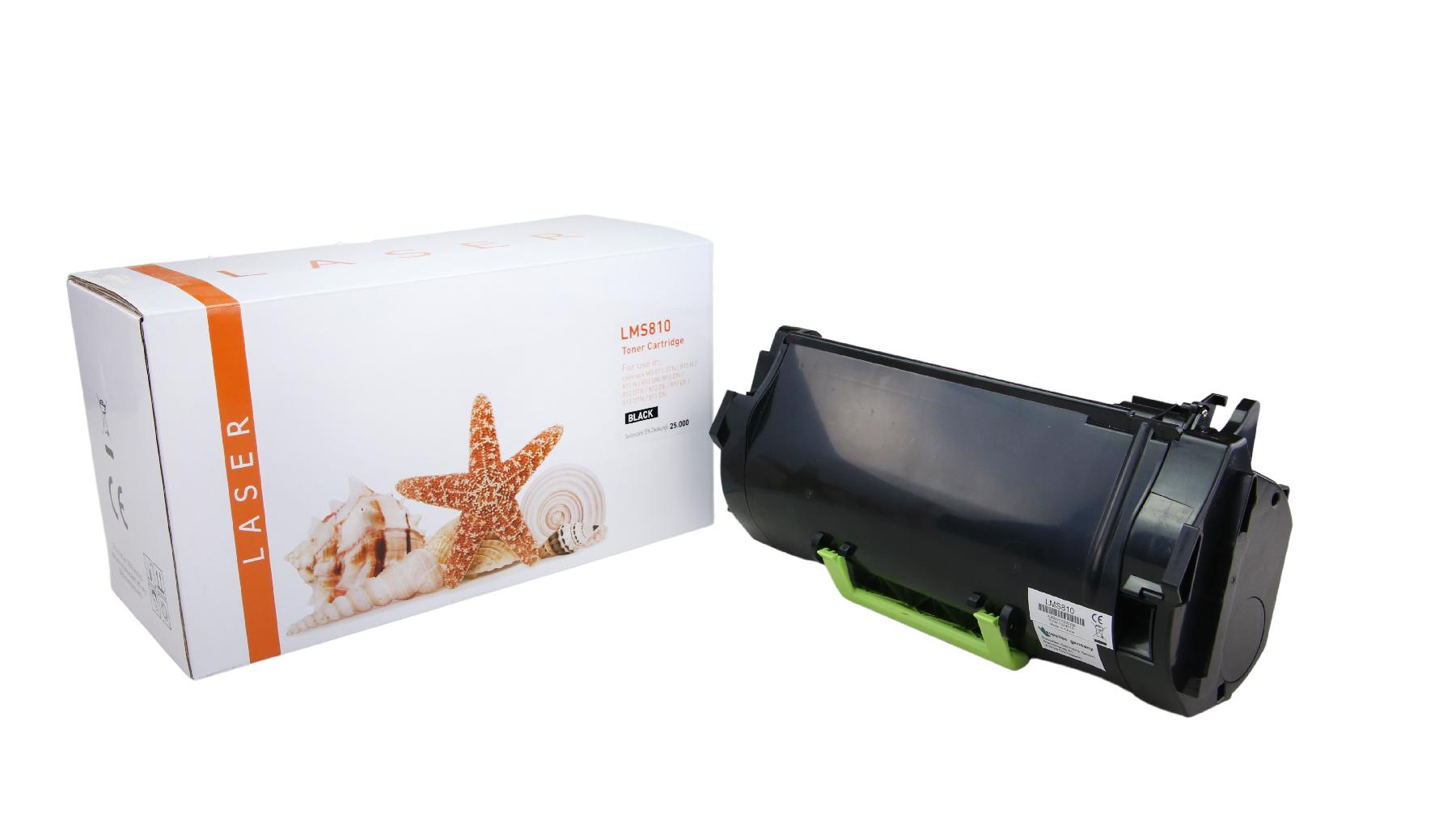 Alternativ Toner Black für Lexmark  / 52D2H00 / 25.000 Seiten