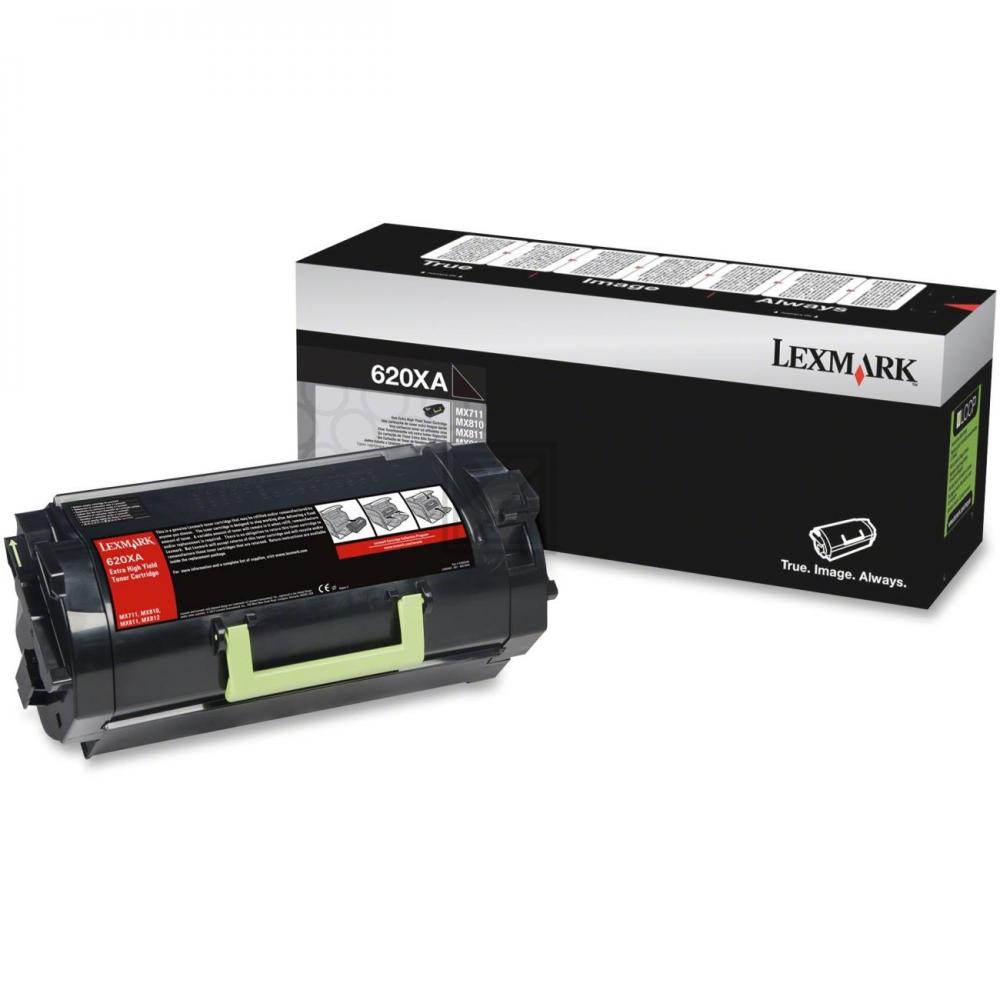 62D0XA0 // 620XA / schwarz / original LEXMARK Toner schwarz / 62D0XA0 / 45000 S.