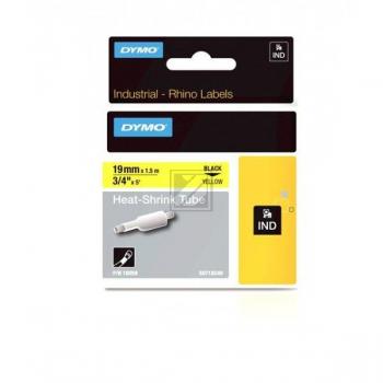18058 // S0718340 / schwarz / original DYMO Prägeband / 18058