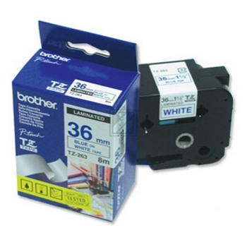 TZE263 / original BROTHER PTouch Farbband / TZE263