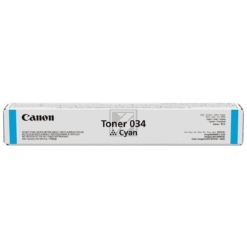 9453B001 // 034 / cyan / original CANON Toner cyan / 9453B001 / 7300 S.