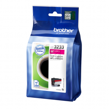 LC3233M / original BROTHER Tintenpatrone magenta / LC3233M / 1500 S.