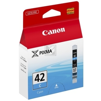 6385B001 // CLI42C / original CANON Tintenpatrone cyan / 6385B001 / 600 S. / 13.00 ml