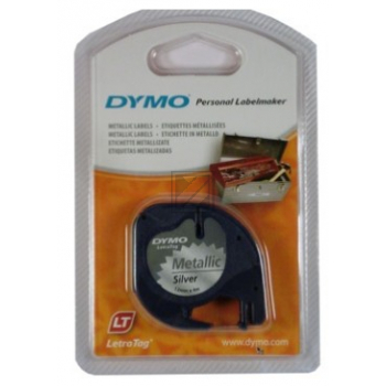 S0721730 DYMO 12mm SCHWARZSILBER / S0721730