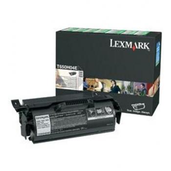T650H04E / schwarz / original LEXMARK Toner schwarz / T650H04E / 25000 S.