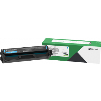 C340X20 / cyan / original LEXMARK Toner cyan / C340X20 / 4500 S.