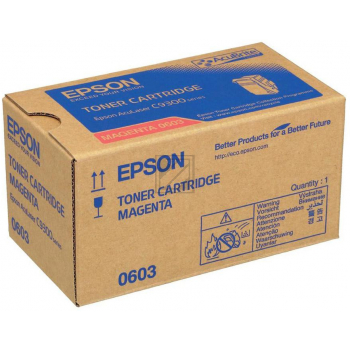 C13S050603 // 0603 / magenta / original EPSON Toner magenta / C13S050603 / 7500 S.