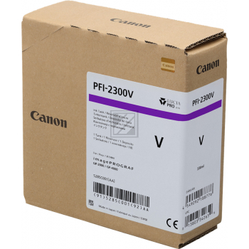 5285C001 // PFI2300V / original CANON Tinte Sonstige / 5285C001 / 330.00 ml
