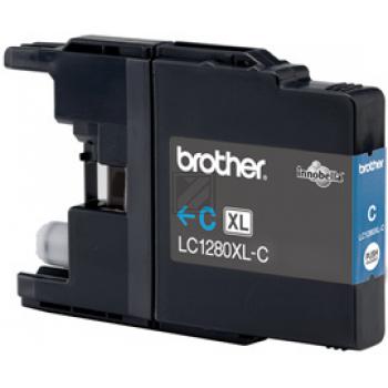 LC1280XLC / cyan / original BROTHER Tintenpatrone cyan / LC1280XLC / 1200 S.