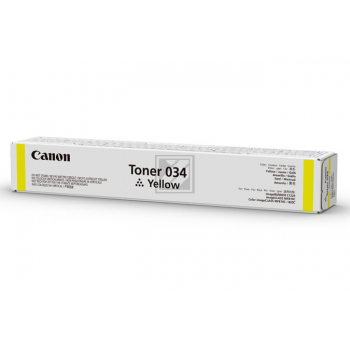 9451B001 // 034 / gelb / original CANON Toner gelb / 9451B001 / 7300 S.