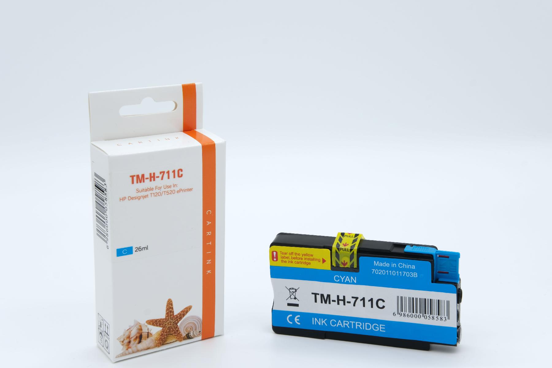 Refill Tinte Cyan für HP / CZ130A / 26ml