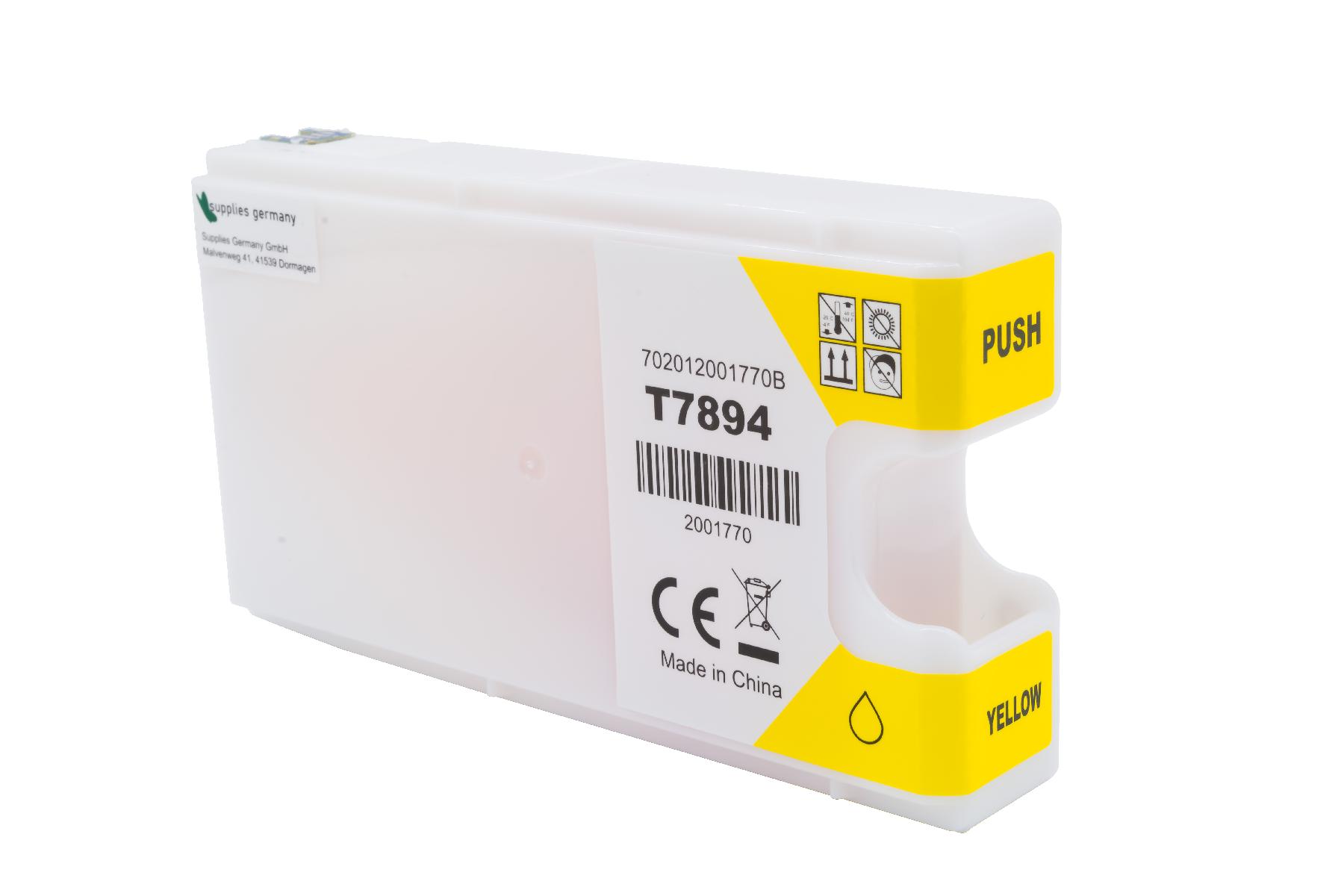 Alternativ Tinte Yellow für Epson / C13T789440 / 35ml