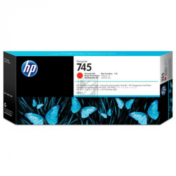 F9K06A // 745 / original HP Tintenpatrone rot / F9K06A / 300.00 ml