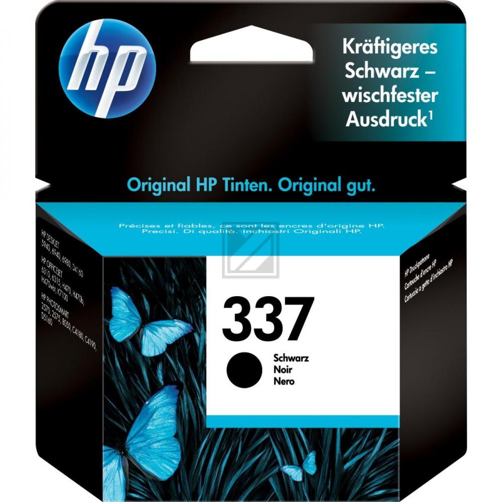 C9364EE // 337 / schwarz / original HP Druckkopfpatrone schwarz / C9364EE / 420 S. / 11.00 ml