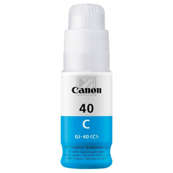 3400C001 // GI40C / cyan / original CANON Tintenflasche cyan / 3400C001 / 7700 S.