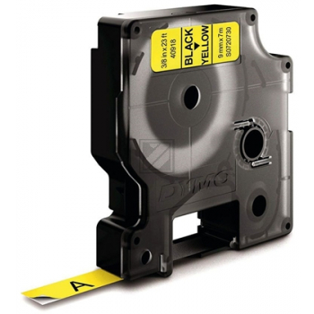 40918 // S0720730 / schwarz / original DYMO DirectLabelEtiketten / 40918