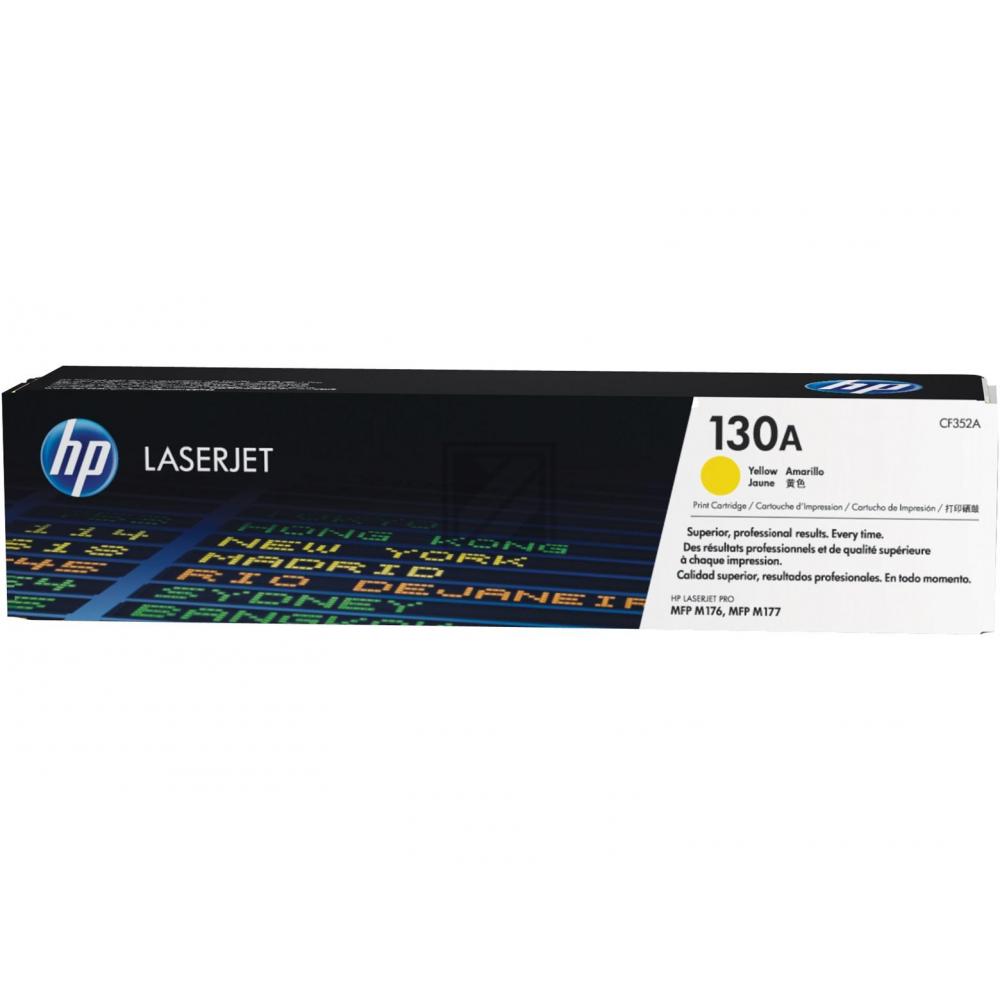 CF352A // 130A / gelb / original HP Toner gelb / CF352A / 1000 S.