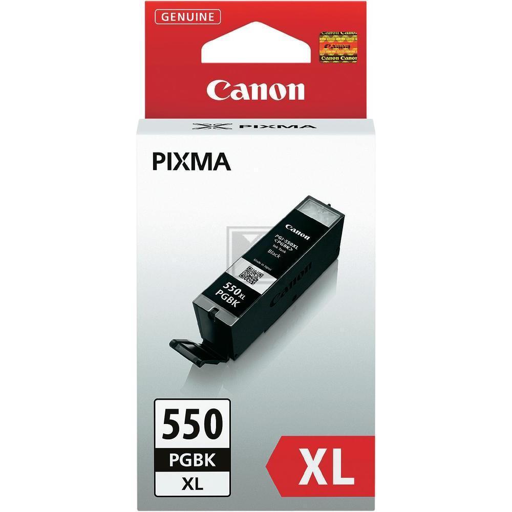6431B001 // PGI550PGBKXL / schwarz / original CANON Tintenpatrone schwarz / 6431B001 / 500 S. / 22.00 ml