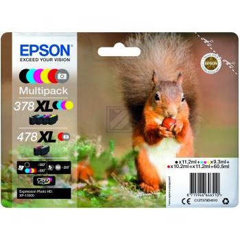 C13T379D4010 // 378XL478XL / original EPSON Tintenpatrone MultiPack / C13T379D4010