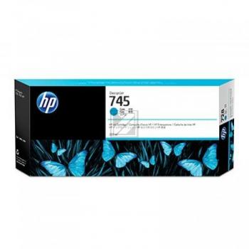 F9K03A // 745 / cyan / original HP Tintenpatrone cyan / F9K03A / 300.00 ml