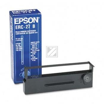 C43S015224 // ERC27B / schwarz / original EPSON Nylonband schwarz / C43S015224 / 1000000 Char.