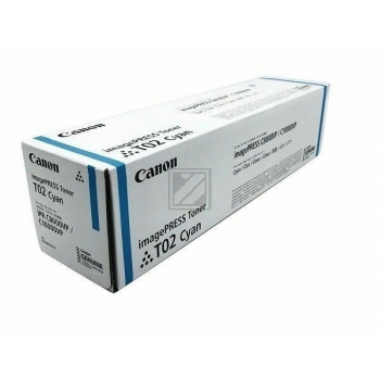8530B001 // T02 / original CANON Toner cyan / 8530B001 / 43000 S.