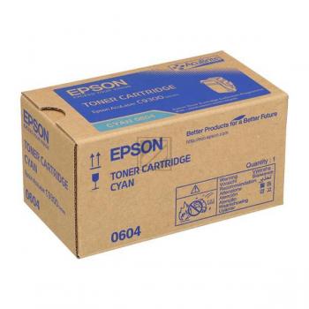 C13S050604 // 0604 / cyan / original EPSON Toner cyan / C13S050604 / 7500 S.