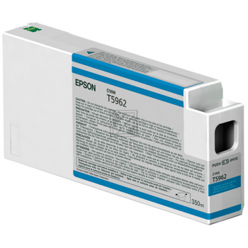 C13T596200 // T5962 / cyan / original EPSON Tintenpatrone cyan / C13T596200 / 350.00 ml